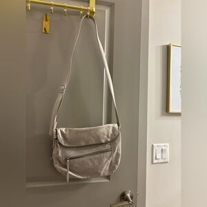 HOBO Cream Crossbody Bag
